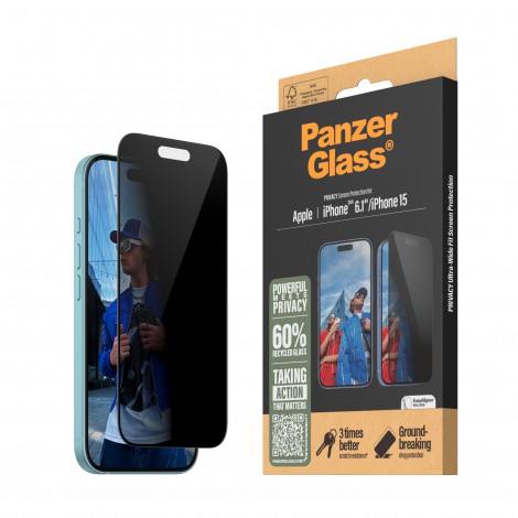 ฟิล์มกันรอย PanzerGlass Premium Screen Protector สำหรับ iPhone 17 / 16 / 15 / Air / Plus / Pro / Pro Max